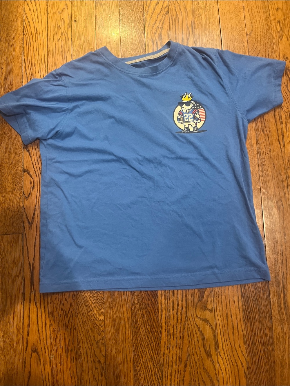 GOAT USA football tee